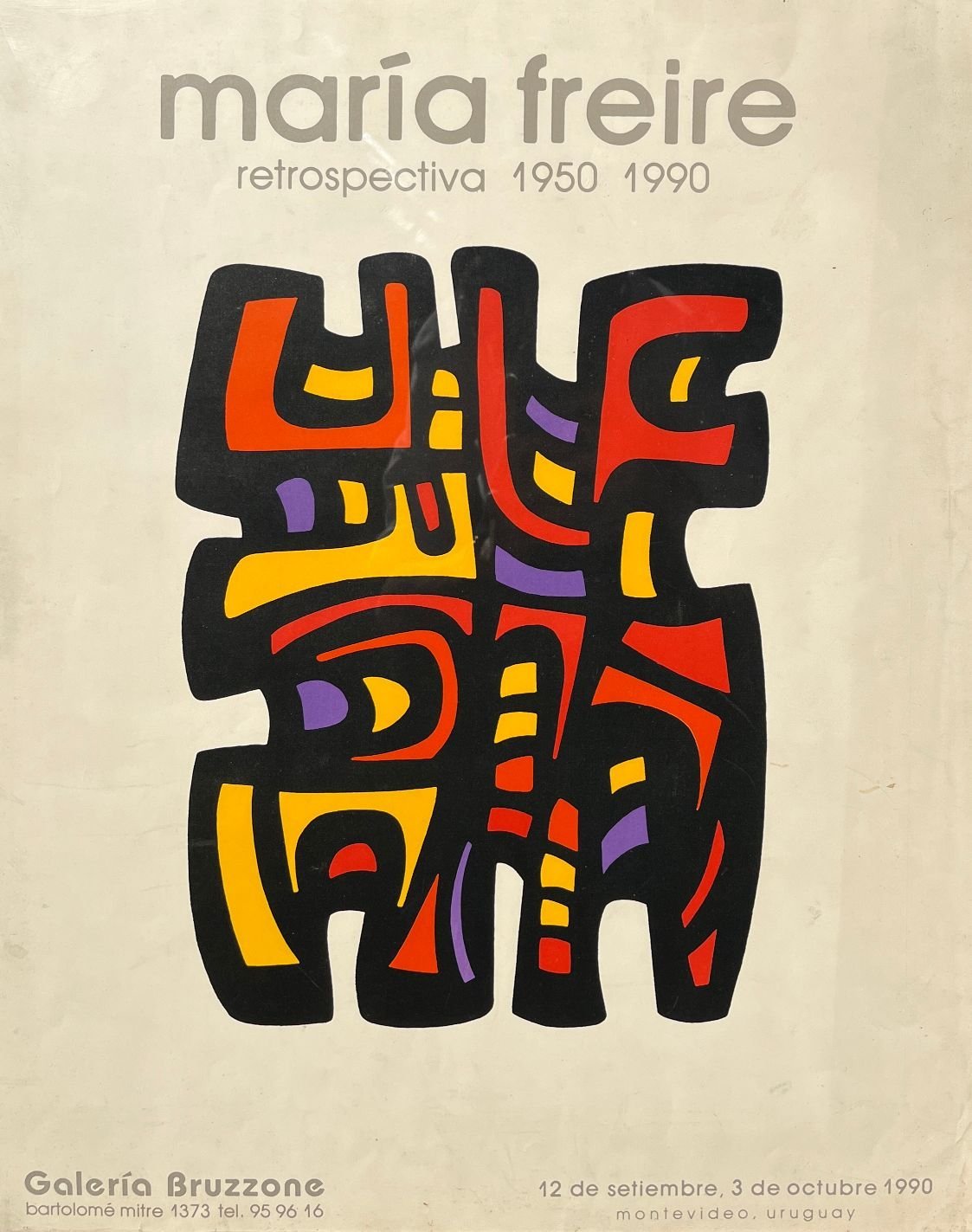 Afiche María Freire