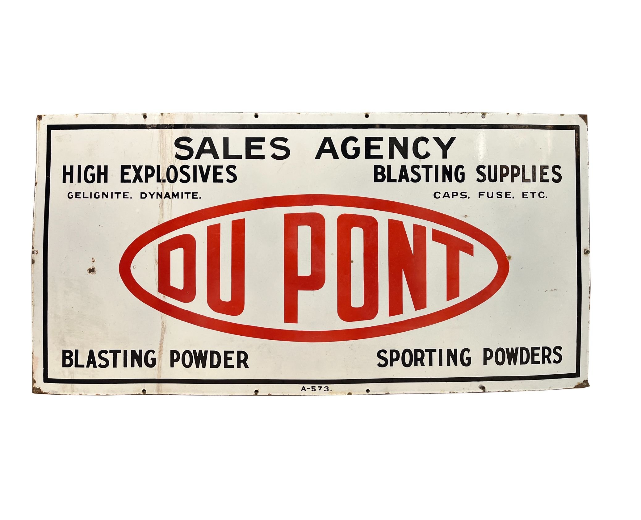 Cartel publicitario Du Pont