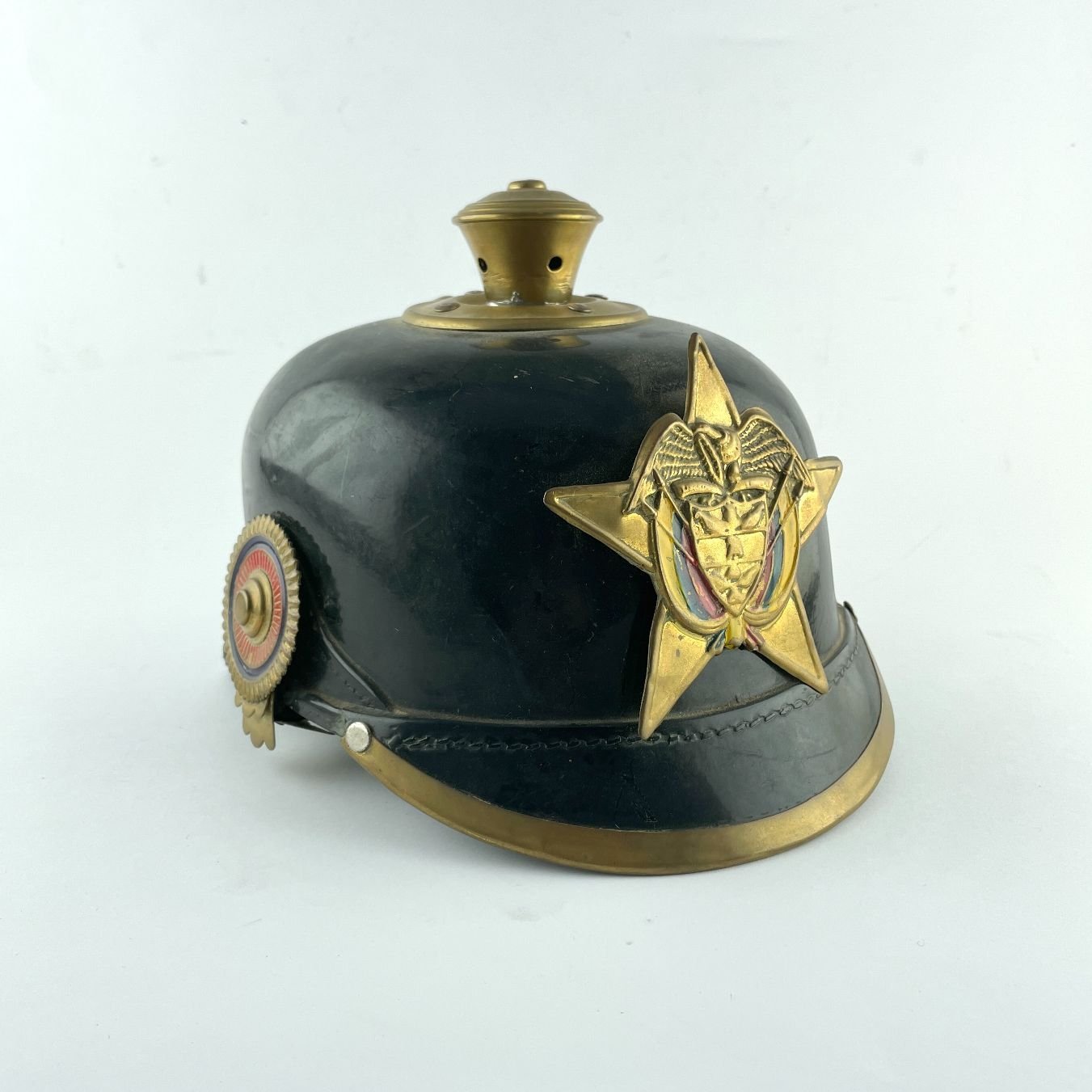 Casco colombiano pickelhaube