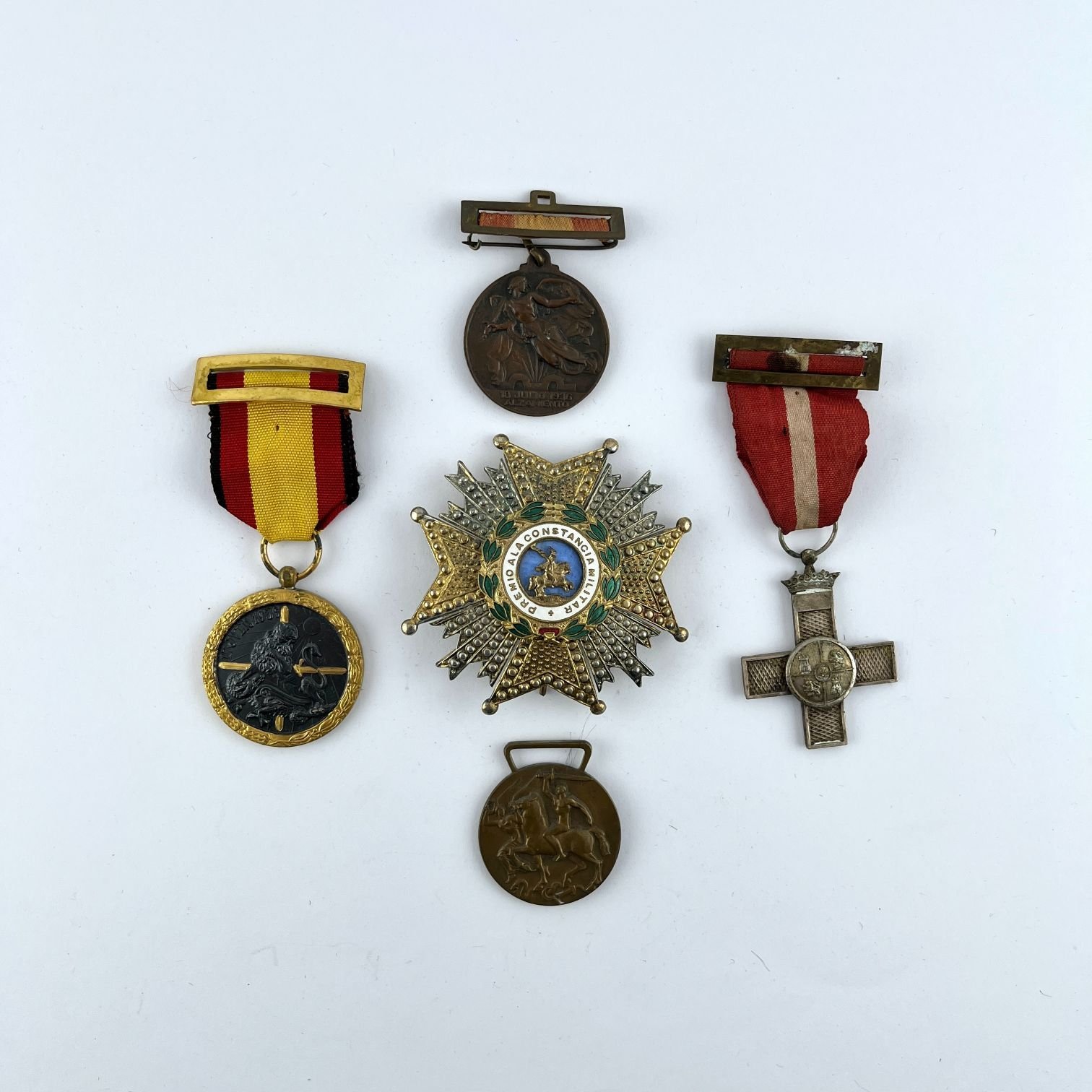 Cuatro medallas españolas