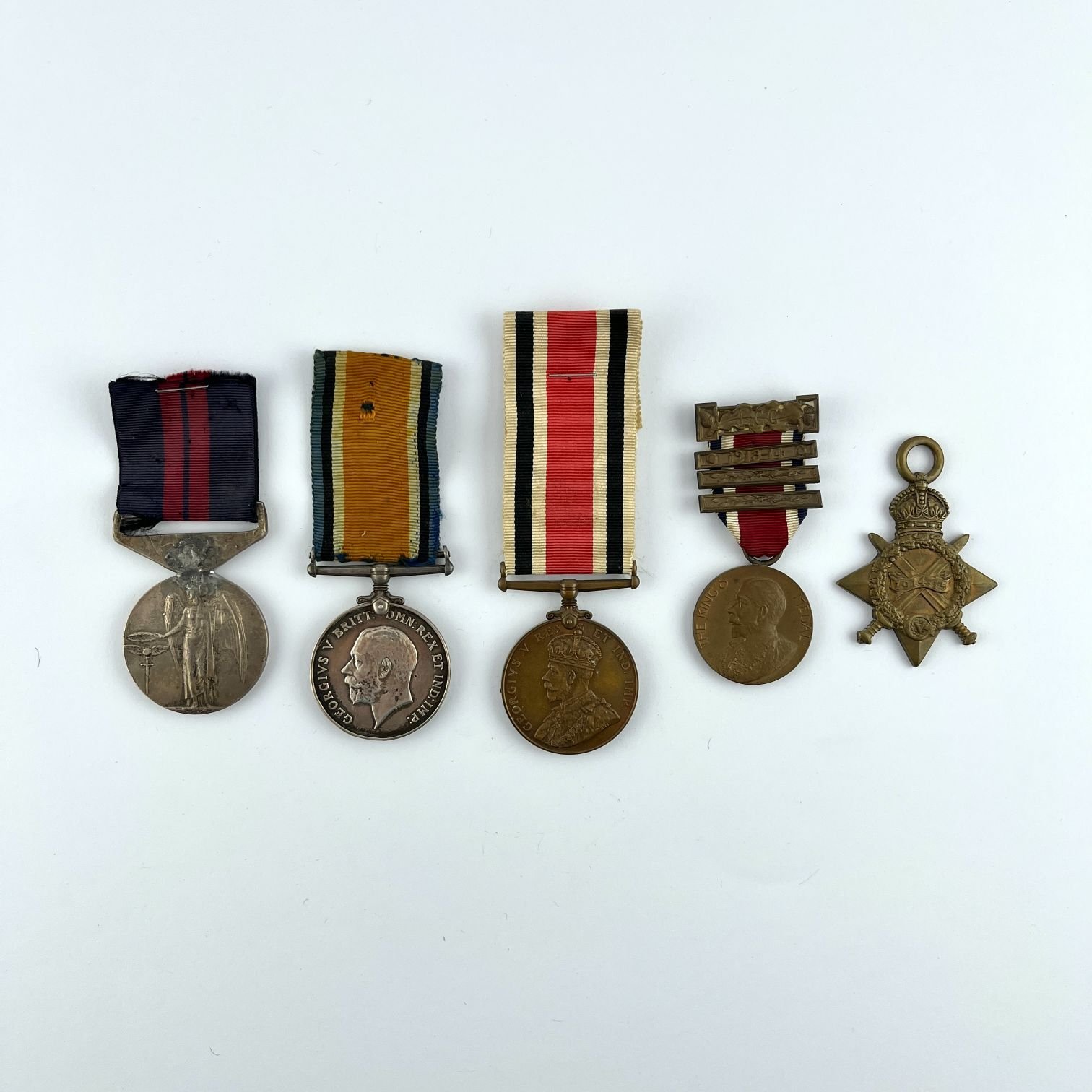 Cinco medallas británicas