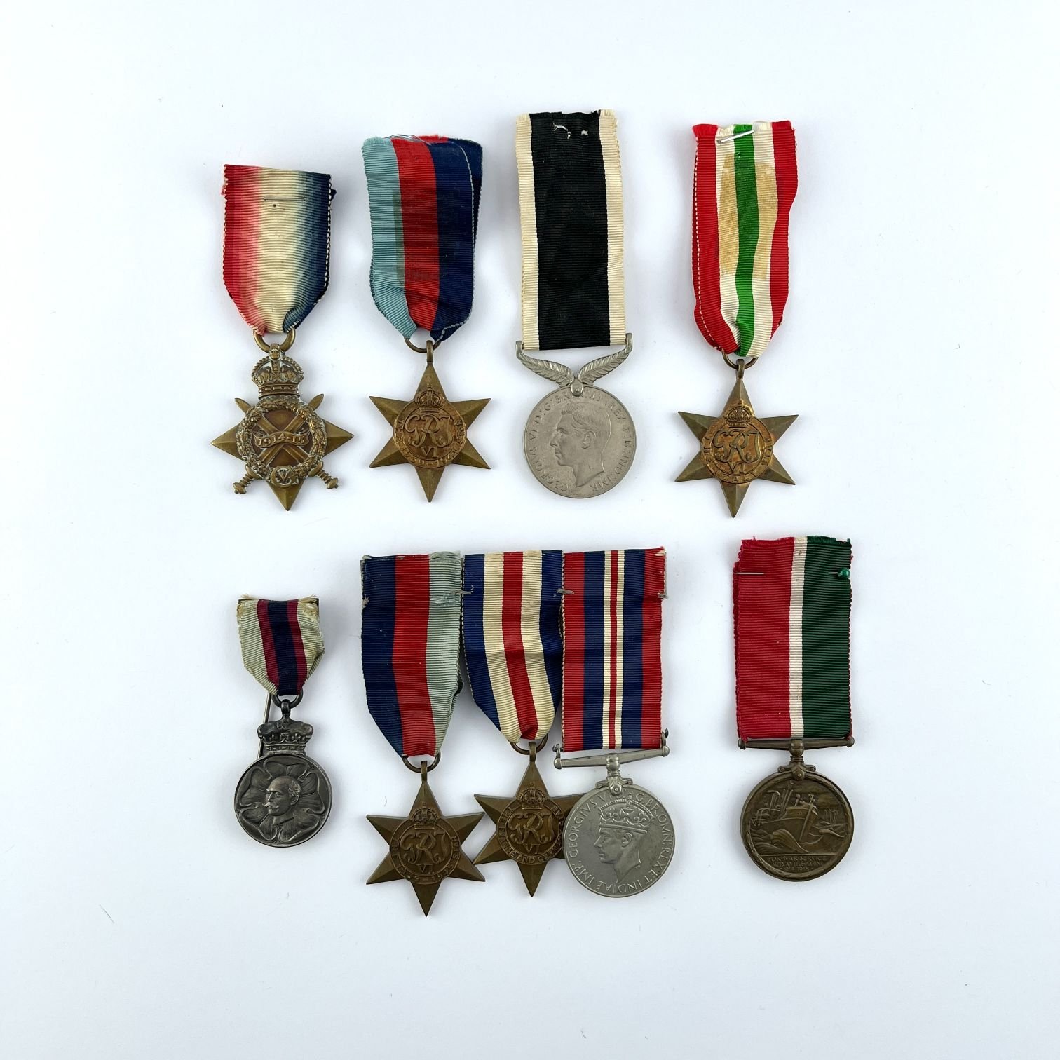 Nueve medallas británicas
