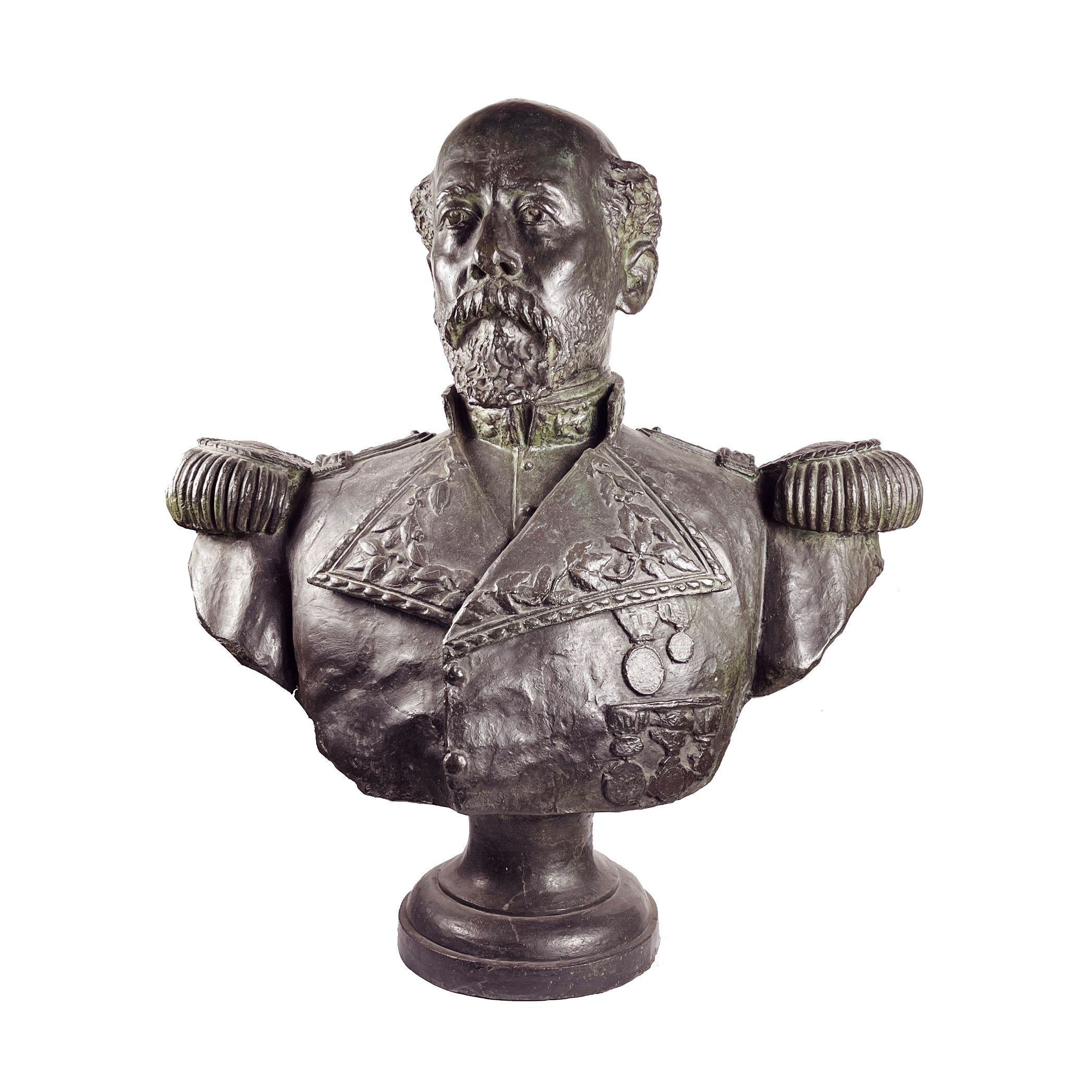 Busto en bronce. "Ramón Tabares"