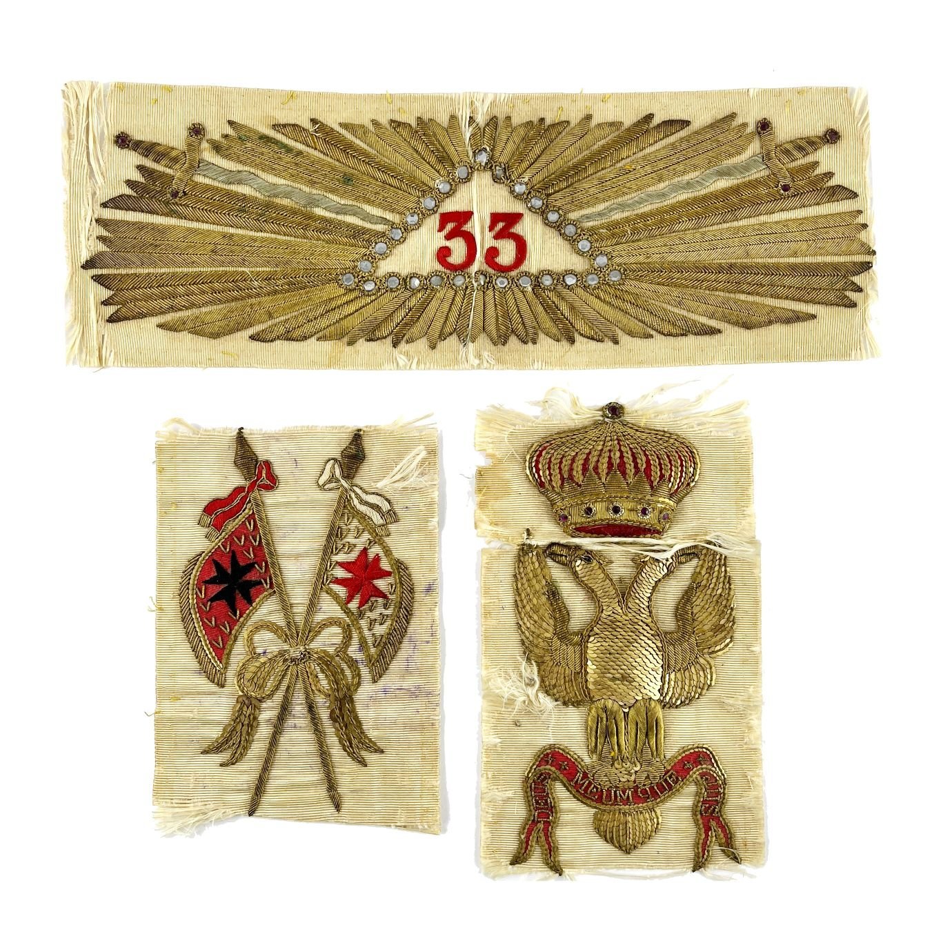 Indumentaria masónica Herminio Santos Arribio - Imagen 4