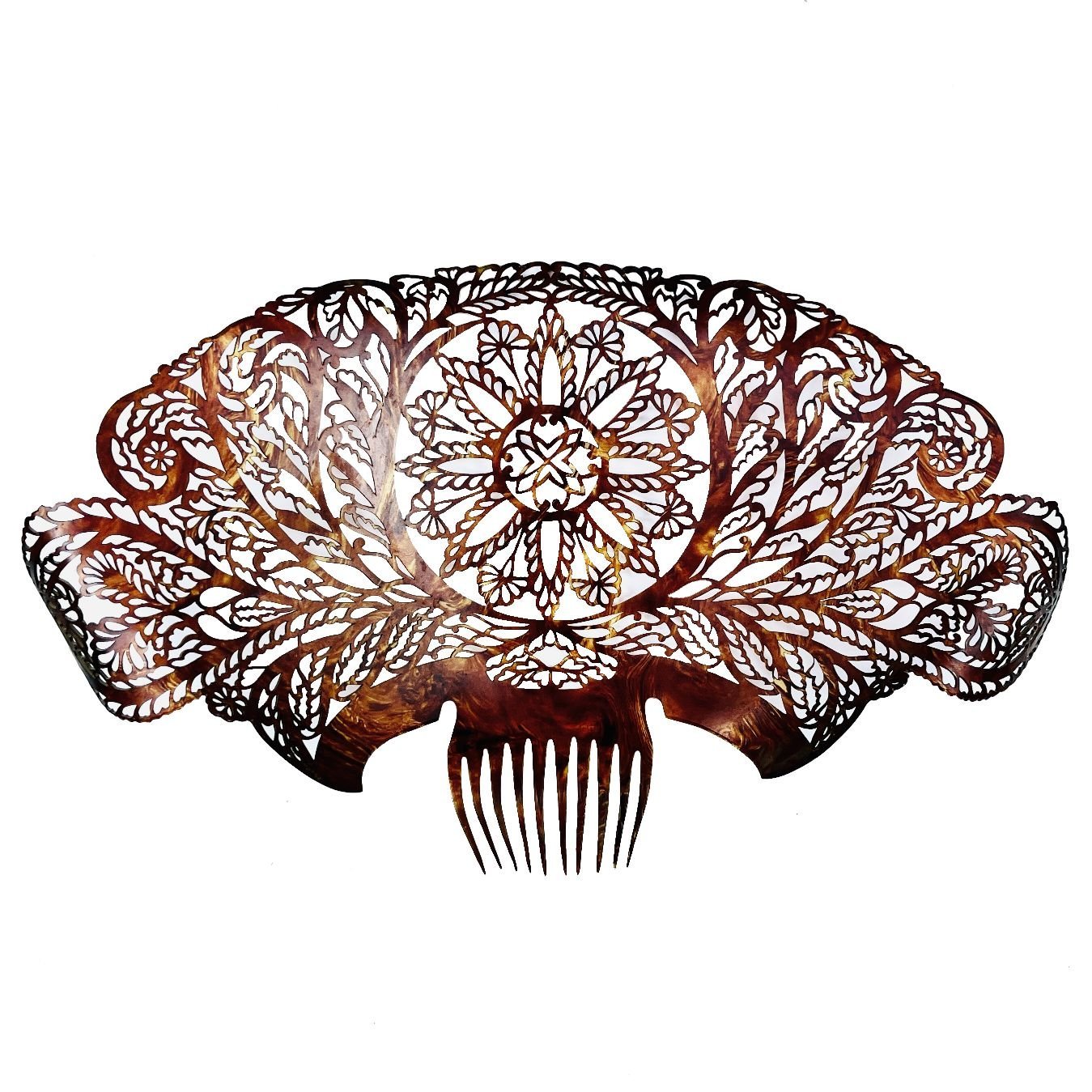 Gran peinetón en celuloide