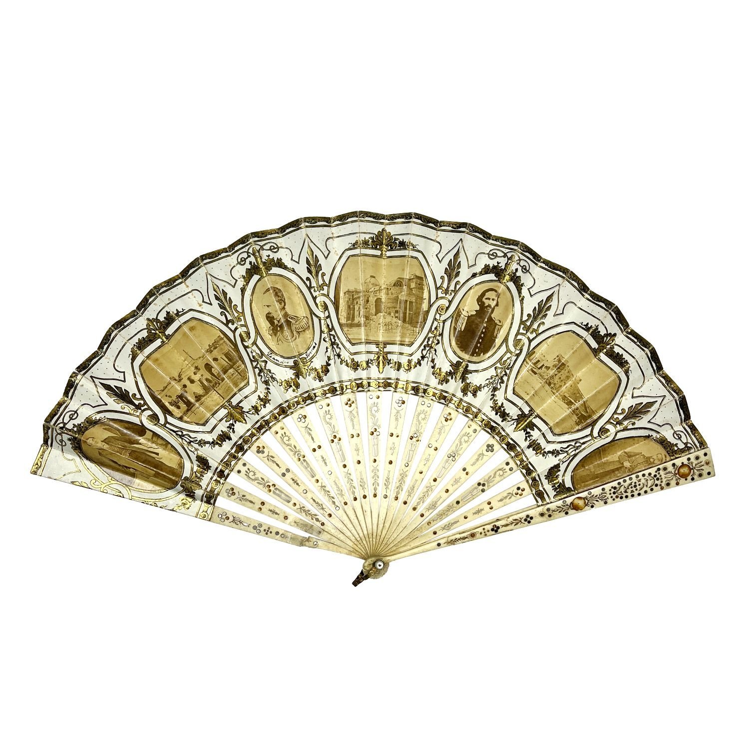 Abanico "Defensa de Paysandú"