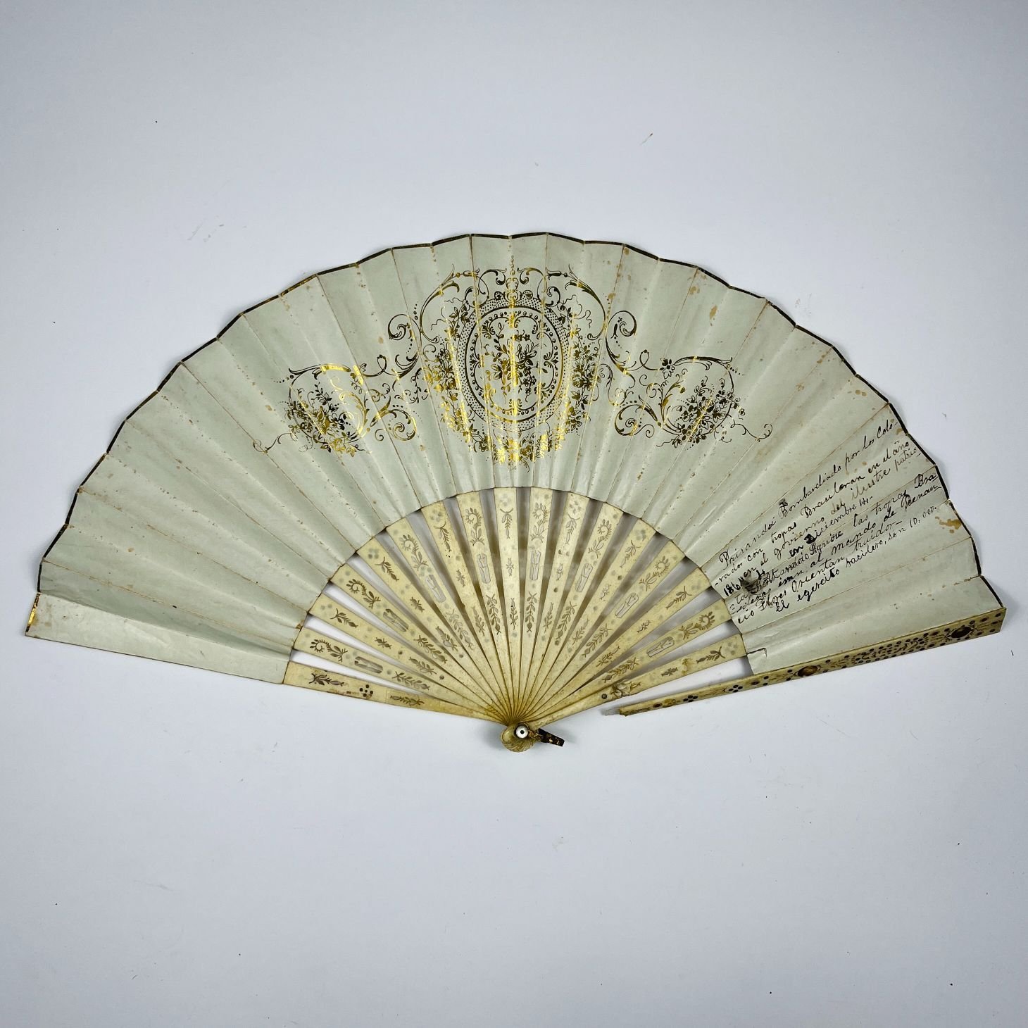 Abanico "Defensa de Paysandú" - Imagen 2