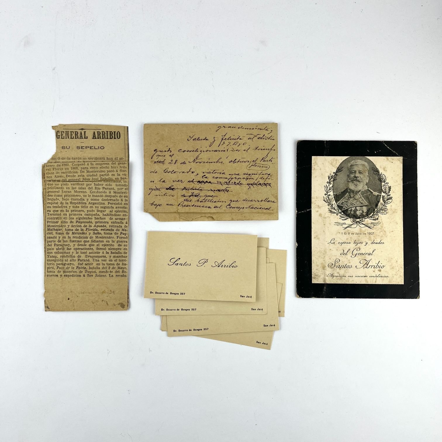 Divisa Partido Colorado perteneciente a José Batlle y Ordóñez - Imagen 3