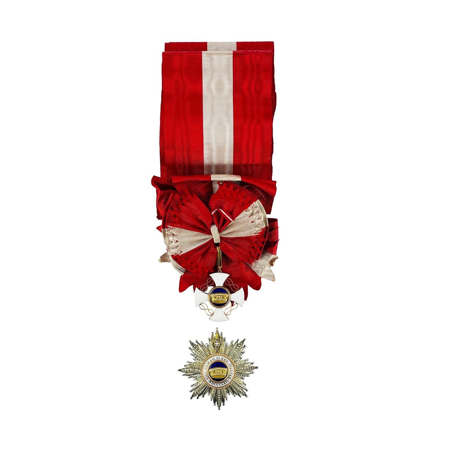 Gran Cruz de la Orden de la Corona Italiana perteneciente a José Batlle y Ordóñez