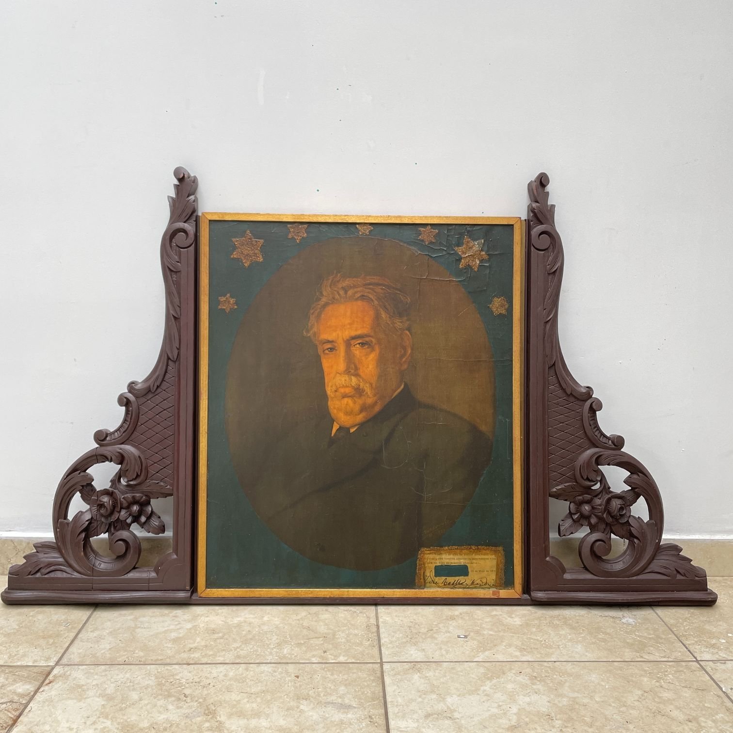 Oleografía. "Batlle y Ordóñez"