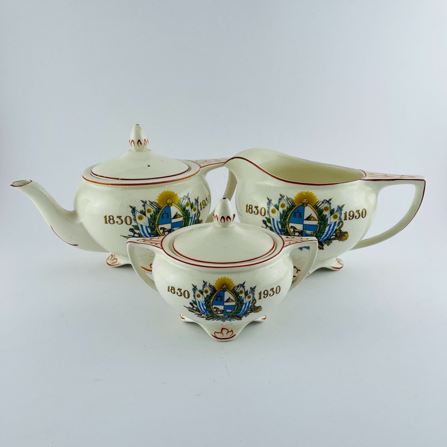 Juego de té Centenario 1930 - Imagen 4