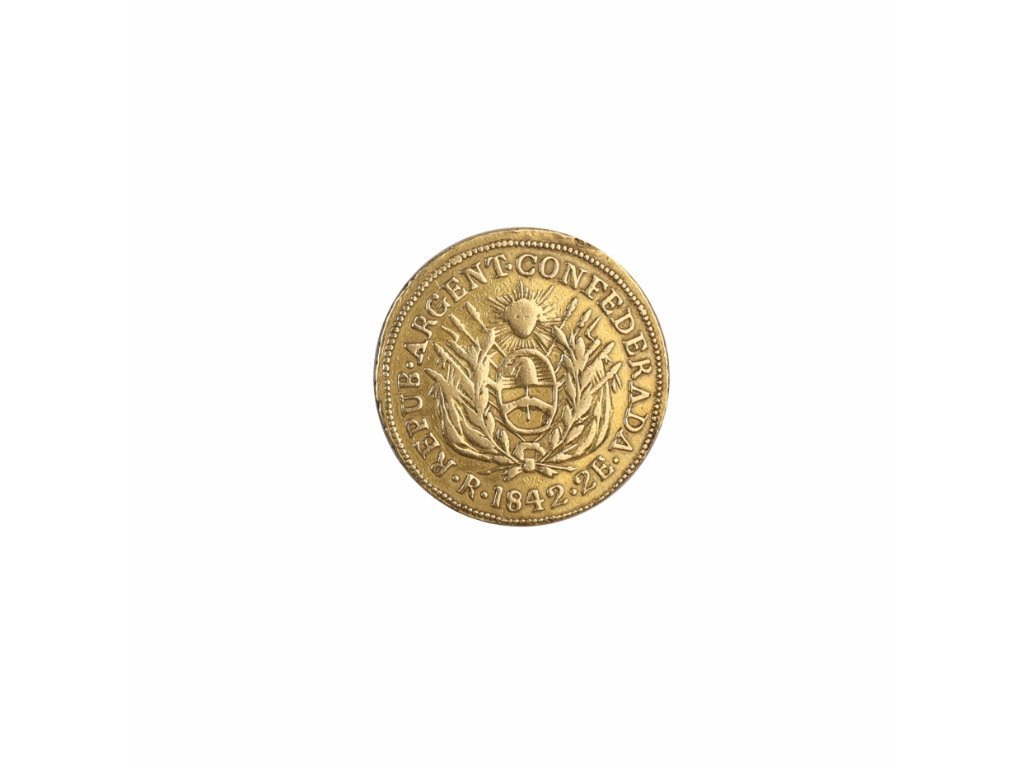 Moneda argentina en oro