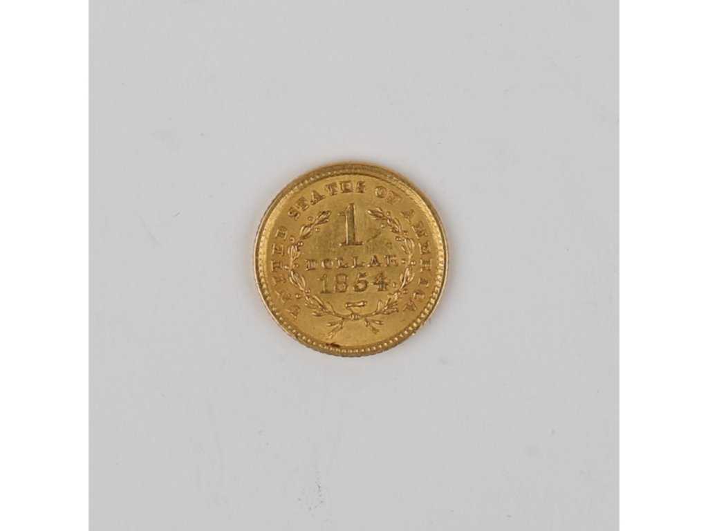 Moneda USA en oro