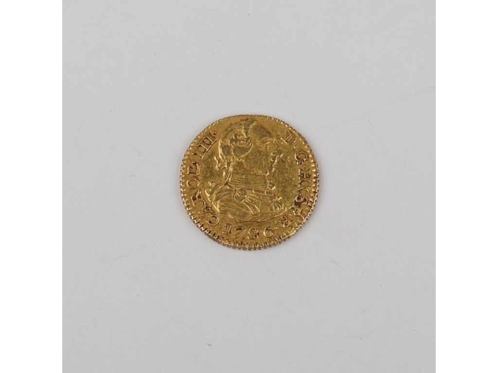 Moneda española en oro