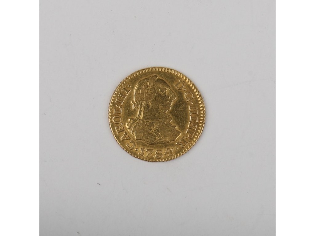 Moneda española en oro