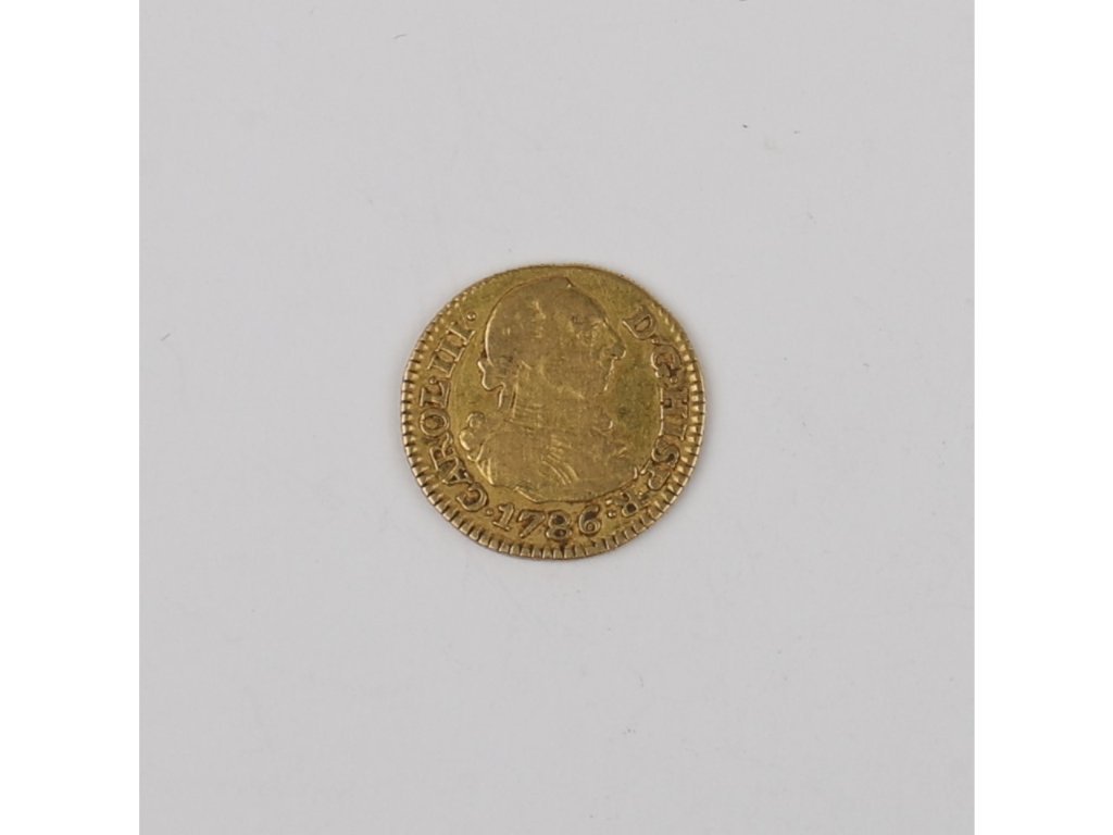 Moneda española en oro