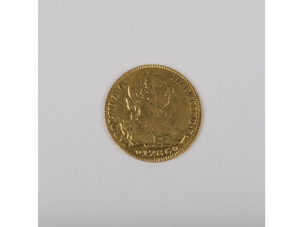 Moneda española en oro
