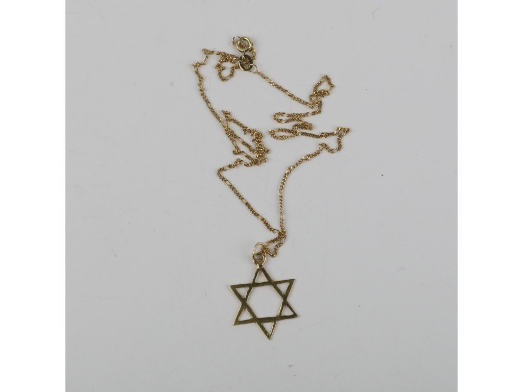 Cadena y colgante oro 18 K