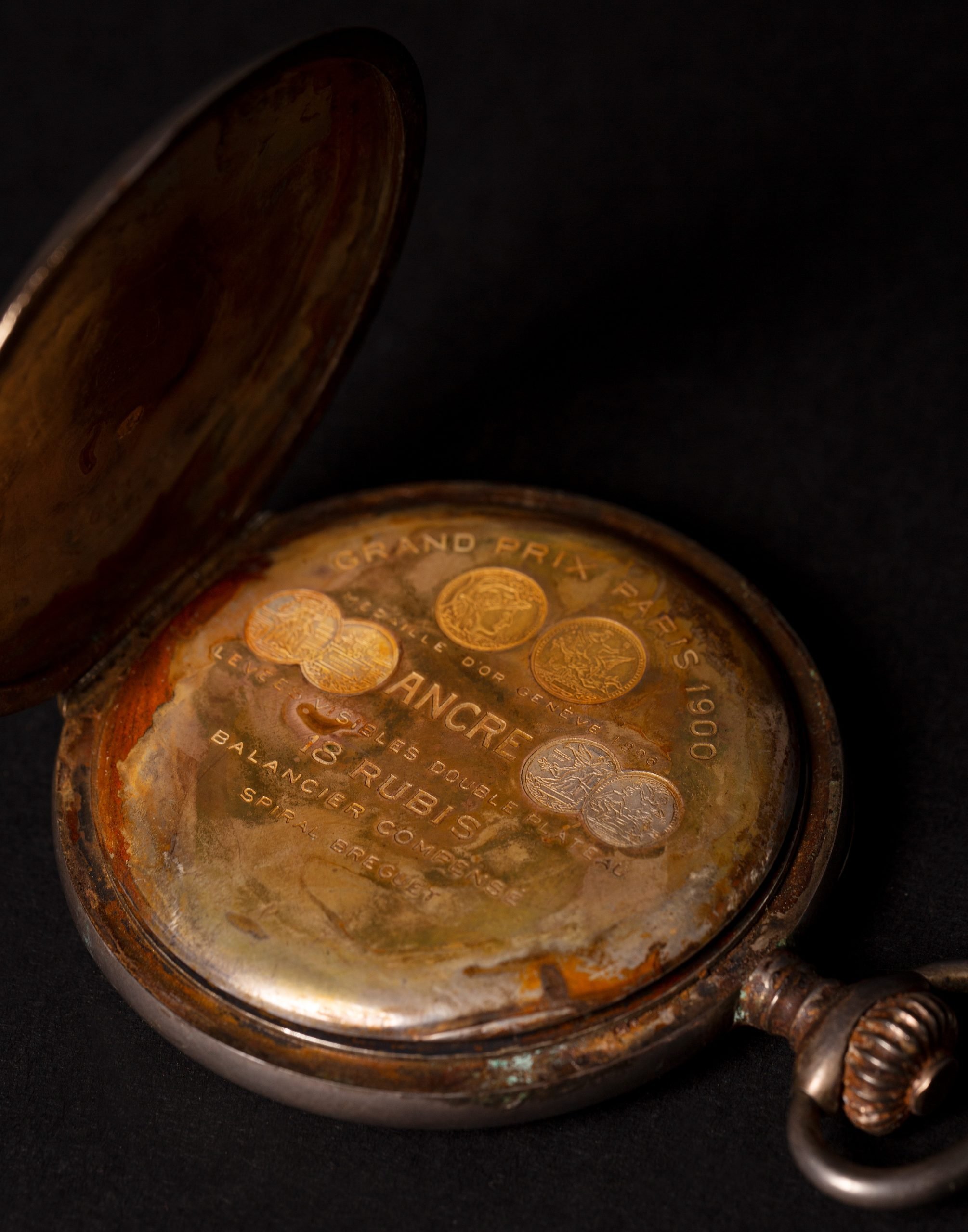 Reloj de bolsillo Zenith rescatado del naufragio del Titanic - Imagen 3