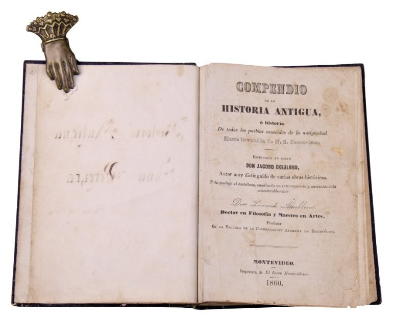 EKERLUND, JACOB. “Compendio de la Historia Antigua” [...] Montevideo, 1860.