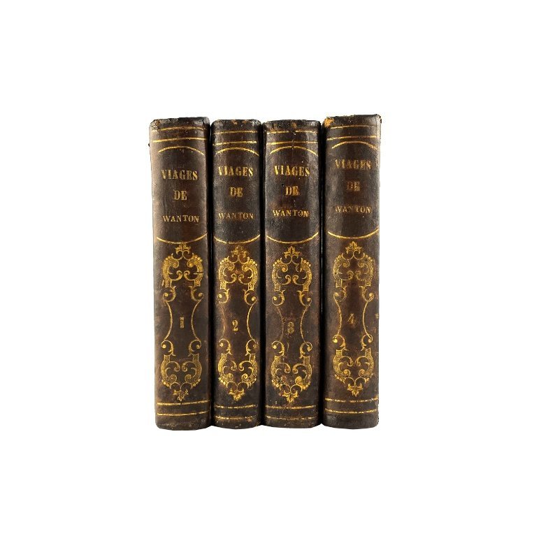 SERIMAN, ZACCARIA - DE GUZMÁN Y MANRIQUE, JOAQUÍN. “Viages de Enrique Wanton al País de las Monas [...]” Madrid, 1831.