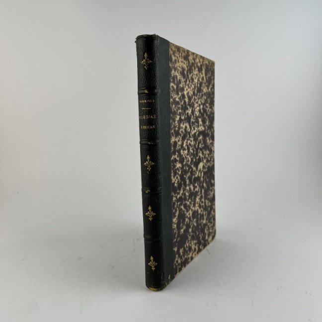 ZORRILLA DE SAN MARTÍN, JUAN. “Poesías Líricas. Notas de un himno”. Santiago de Chile, 1877.