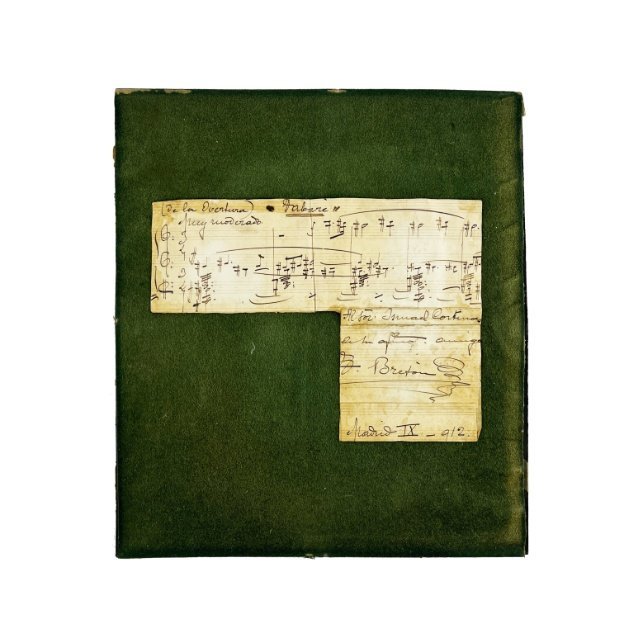 BRETÓN, TOMÁS. “Tabaré”. Madrid, 1912.