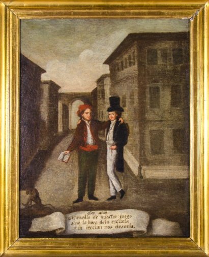 Anónimo. “Diez años” y “Veinte años”. España. Principios del siglo XIX.