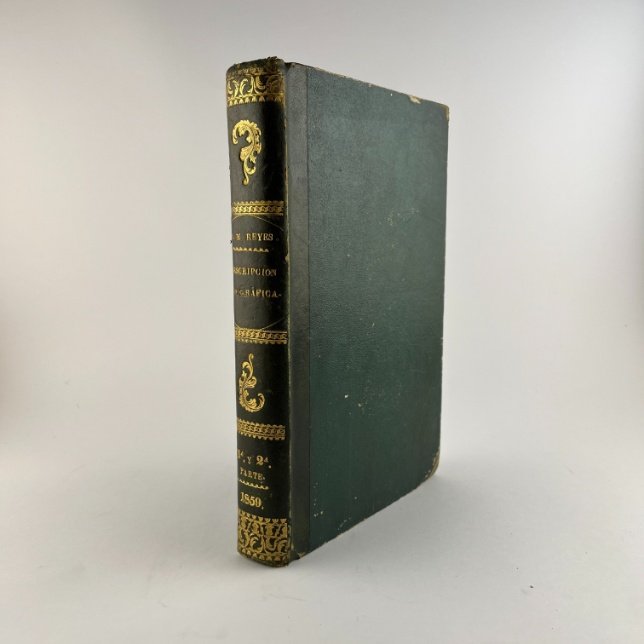 REYES, JOSÉ MARÍA. “Descripción Geográfica del territorio de la República Oriental del Uruguay acompañada de observaciones geológicas y cuadros estadísticos con un atlas topográfico de los Departamentos del Estado. Por el general de Ingenieros Don [...]” Montevideo. 1859.