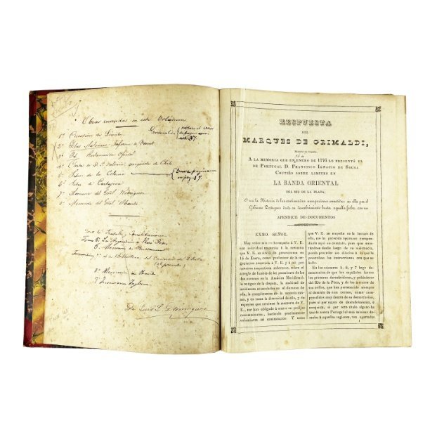 AAVV. Conjunto de títulos varios. Montevideo, 1849.