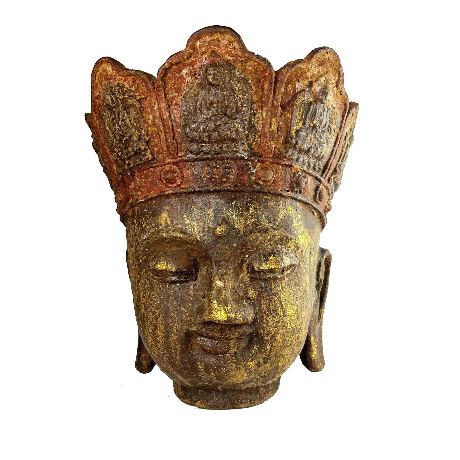 Escultura china en hierro