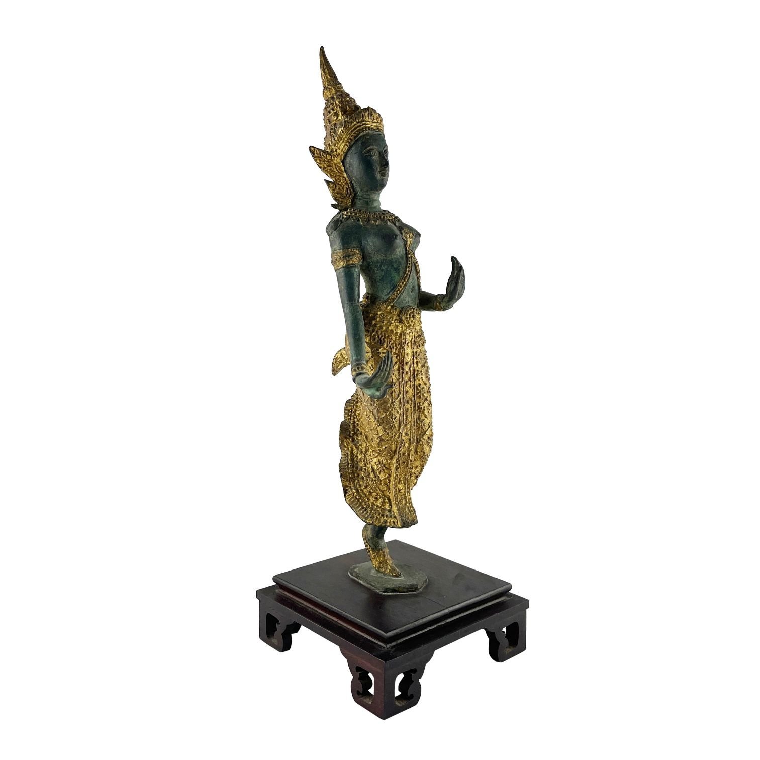 Escultura tailandesa en bronce