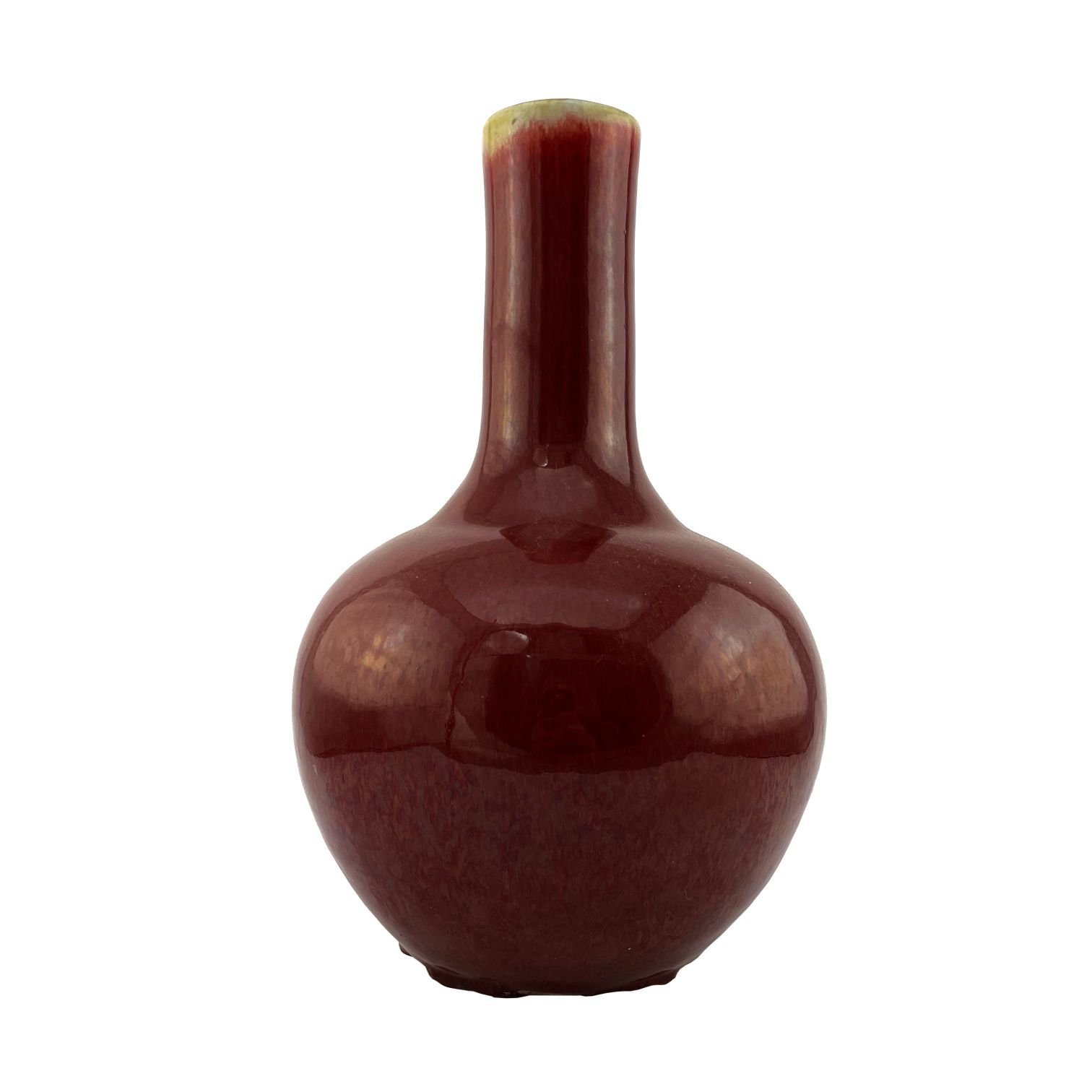 Jarrón chino sang de boeuf