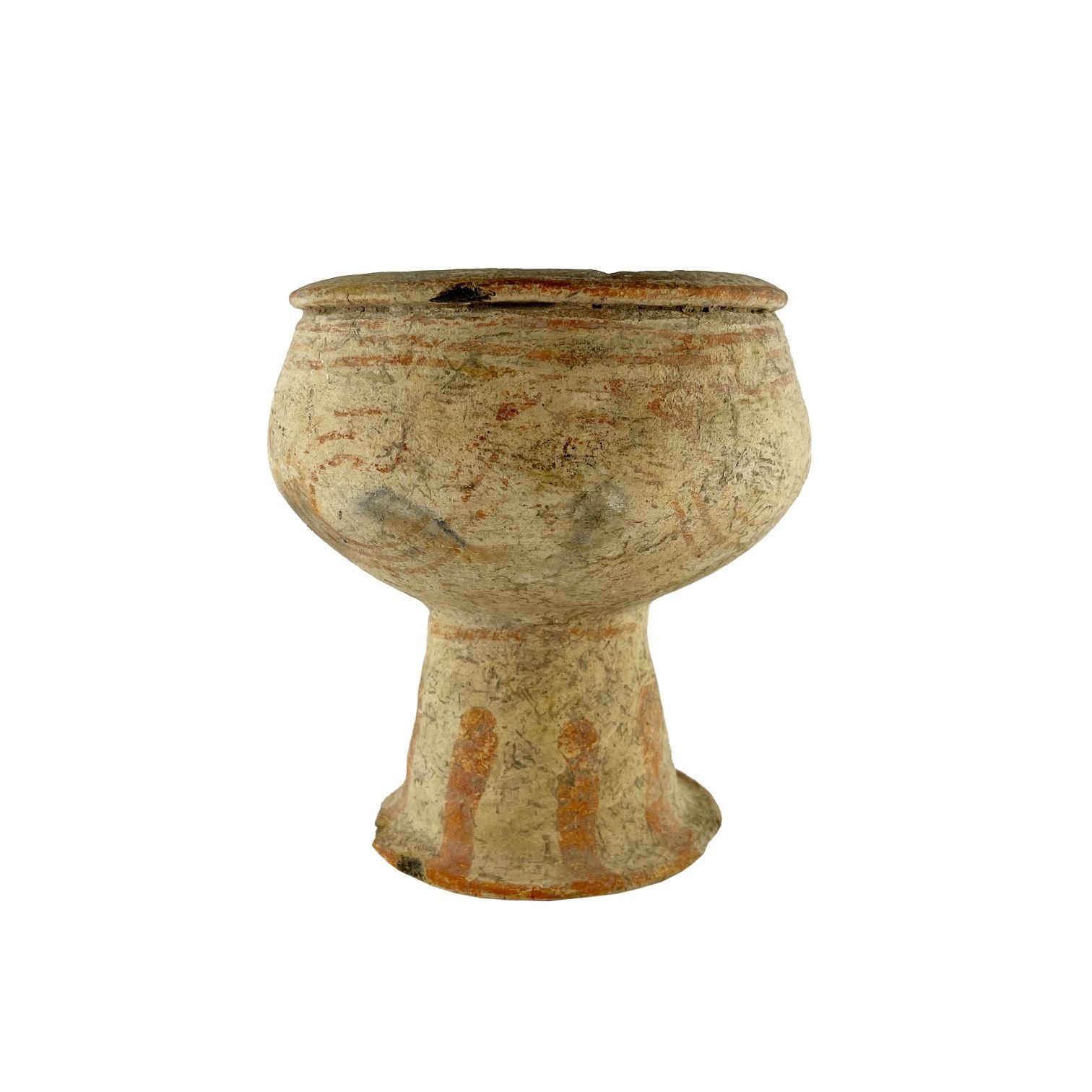 Copa ceremonial tailandesa en cerámica