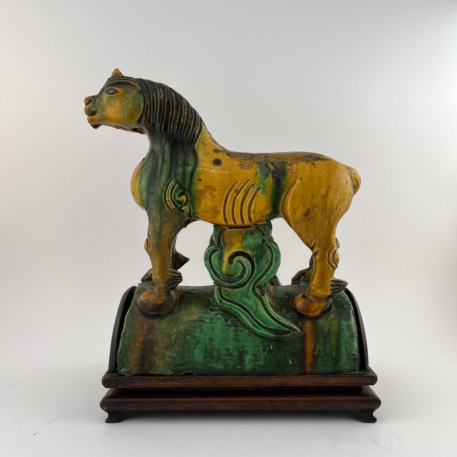 Par de tejas chinas en cerámica - Imagen 2