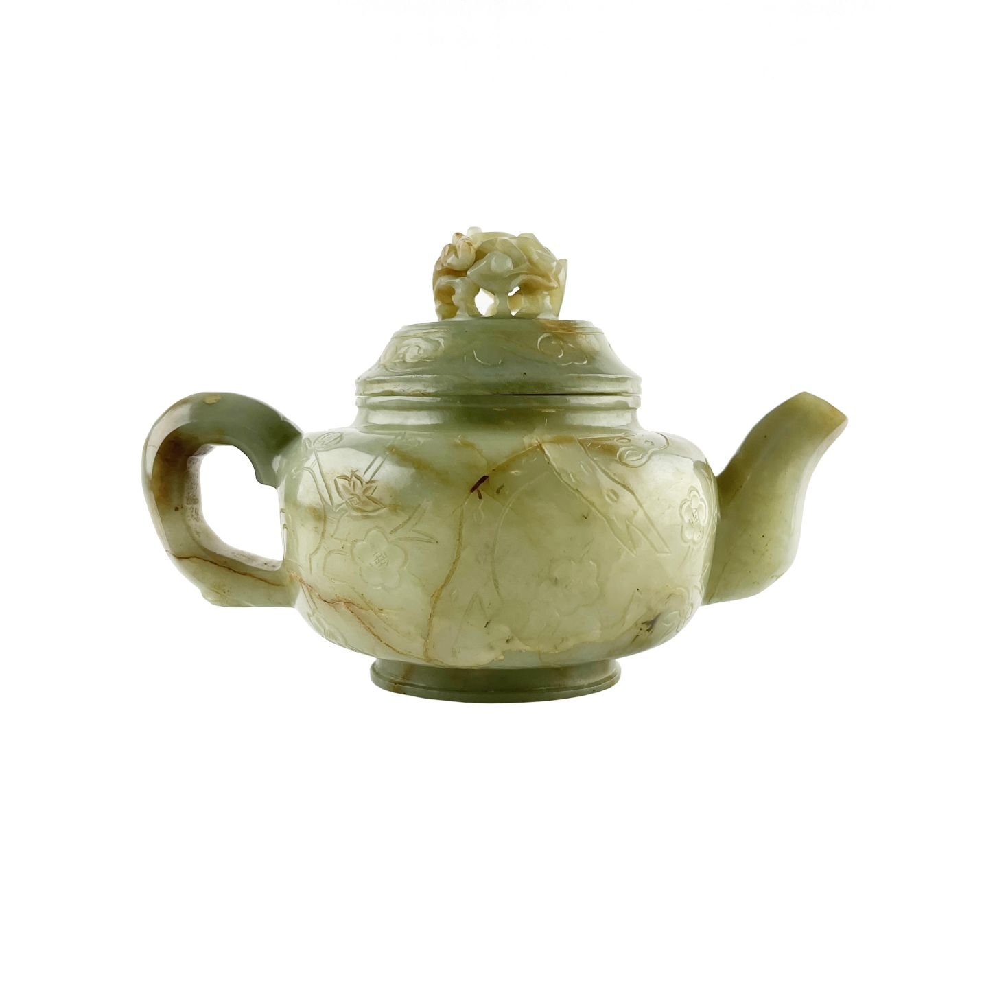 Tetera china en jade celadón