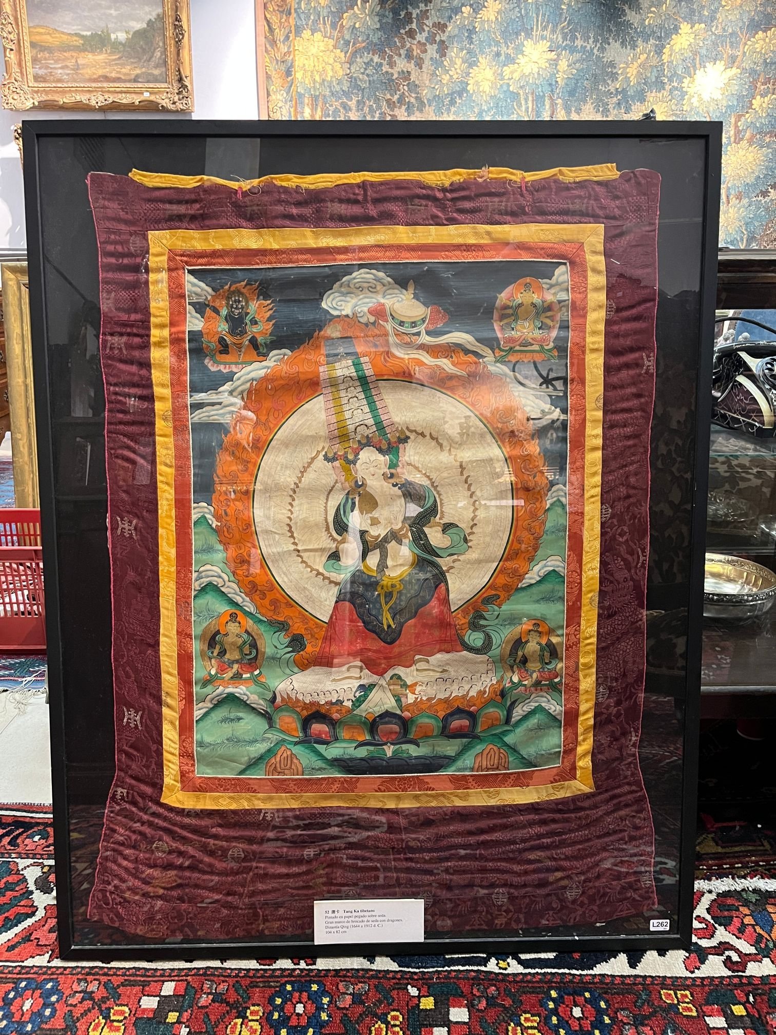 Thangka tibetana