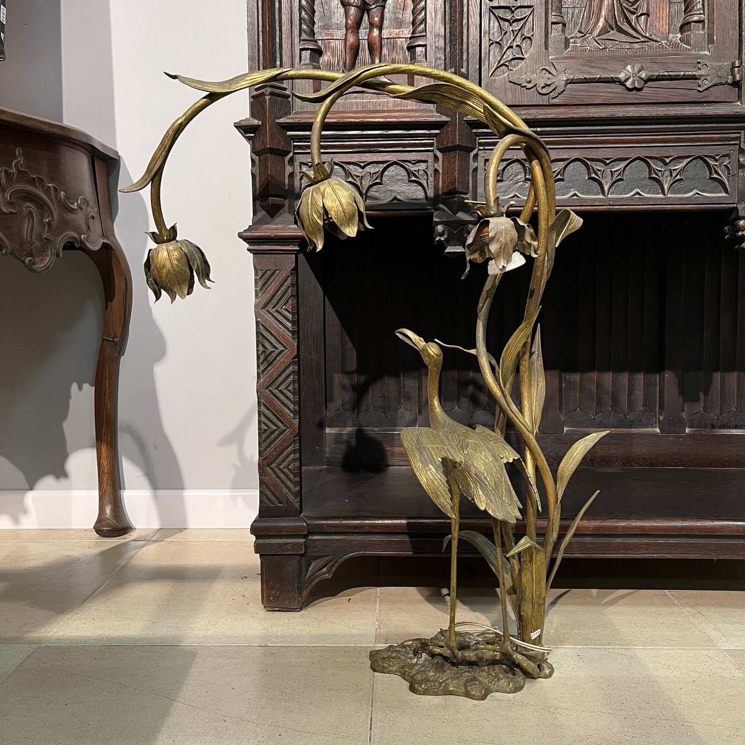 Lámpara art nouveau