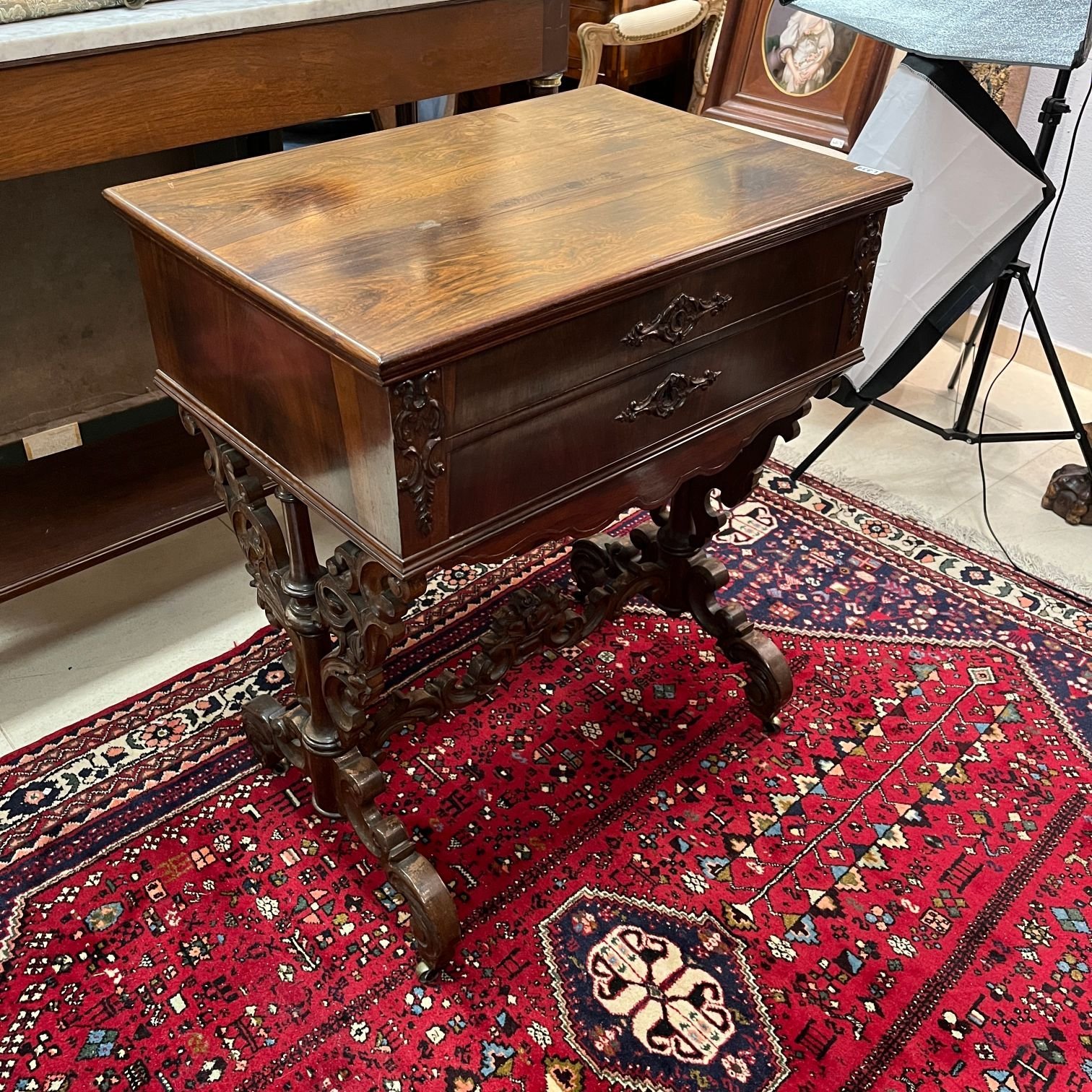 Mesa costurero inglesa