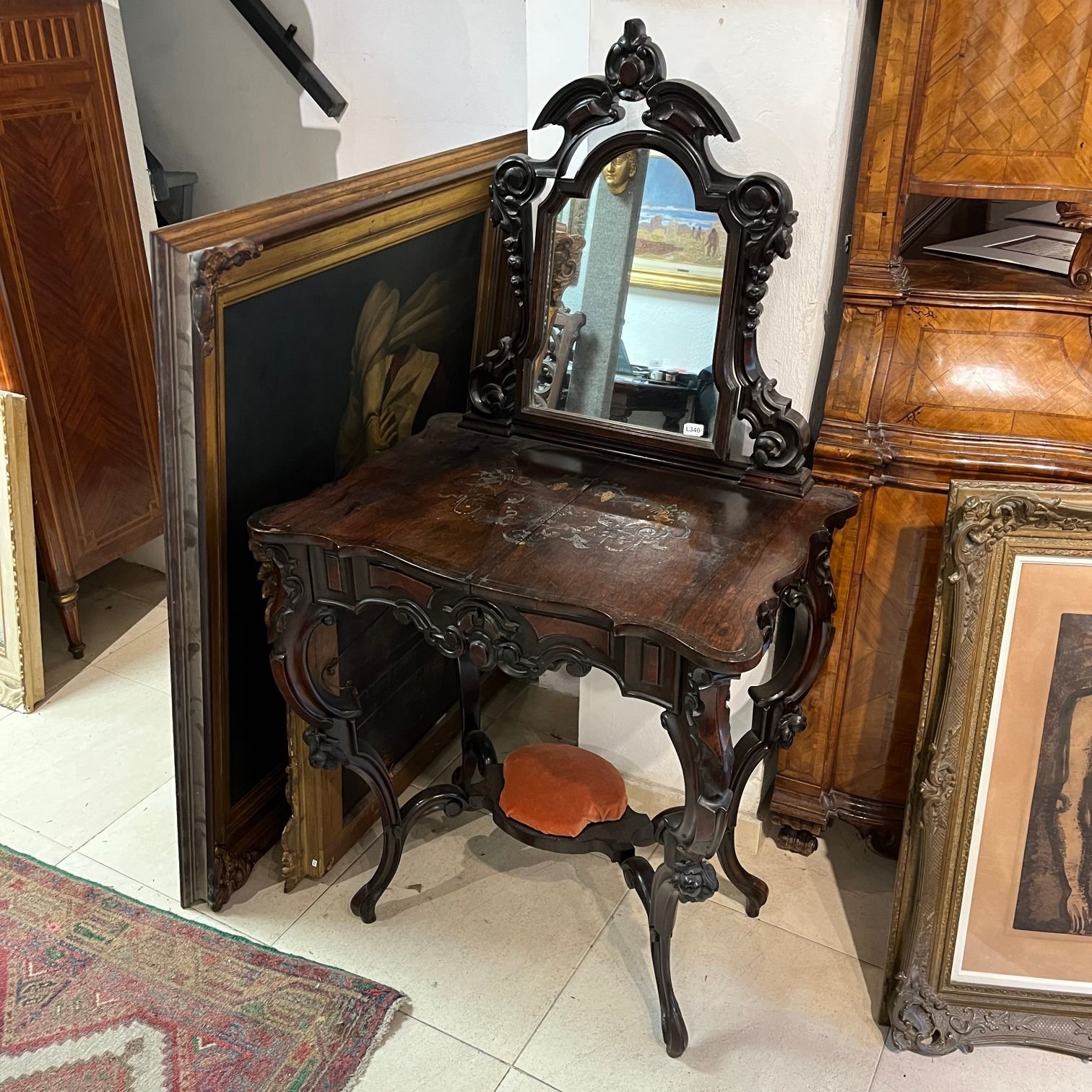 Mueble tocador inglés