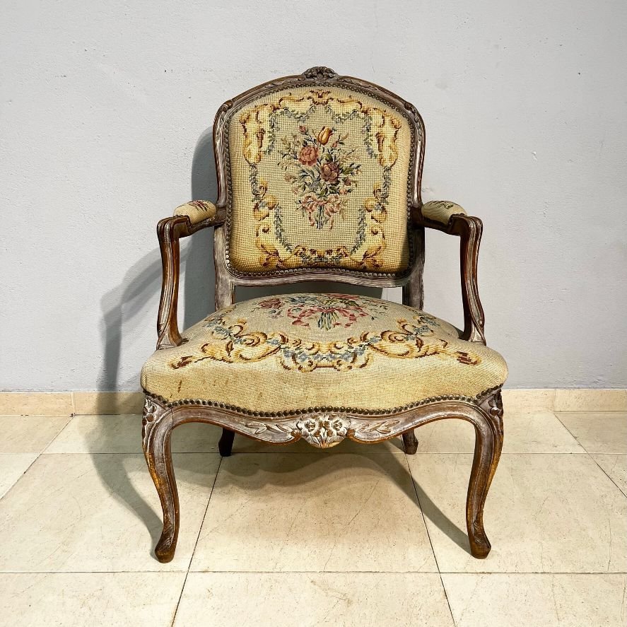 Par de sillones Luis XV