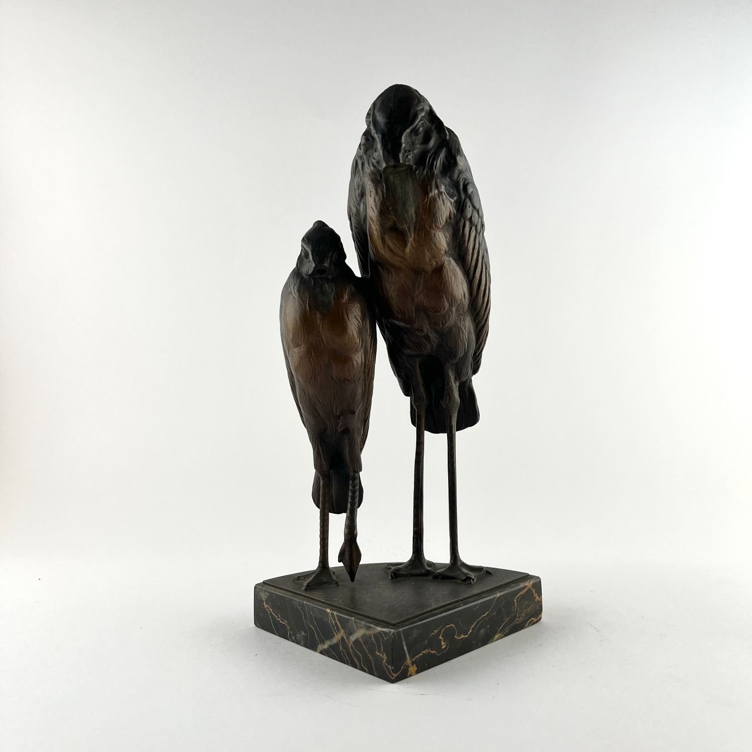 Escultura art decó en bronce