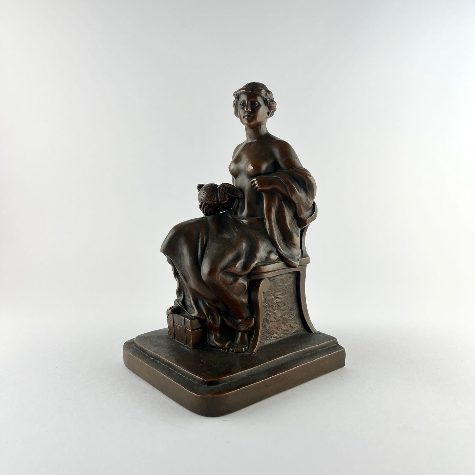 Sujetalibros en cobre