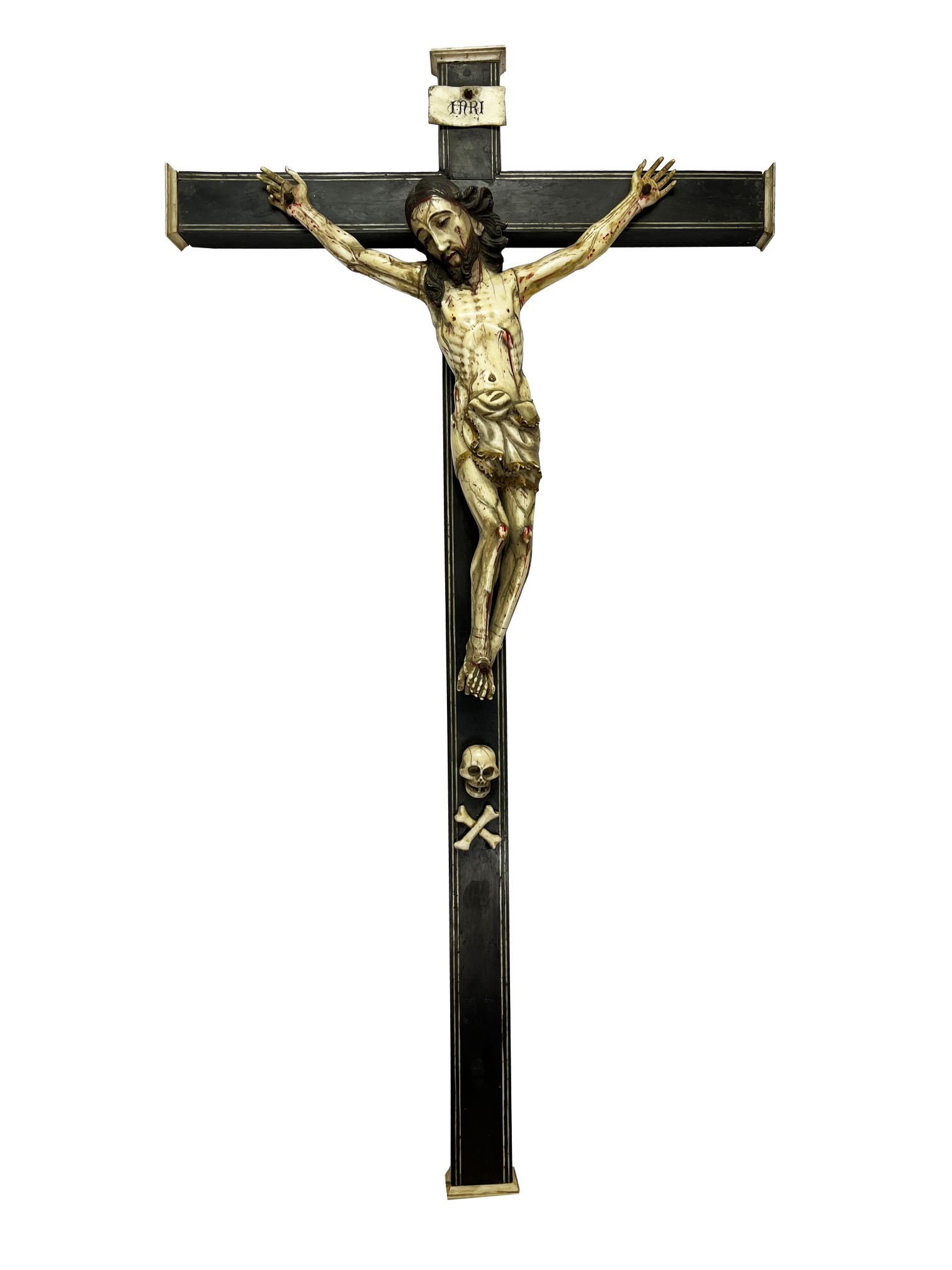 Crucifijo europeo s. XVIII