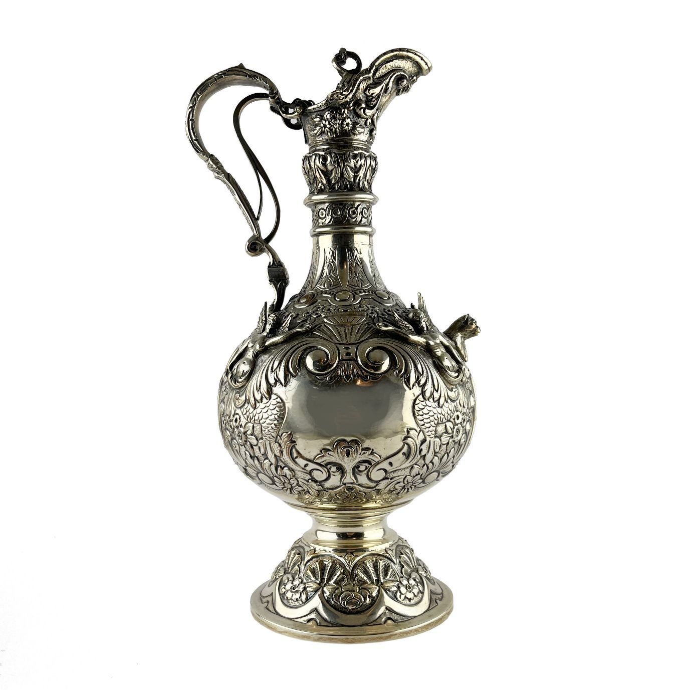 Jarra española en plata