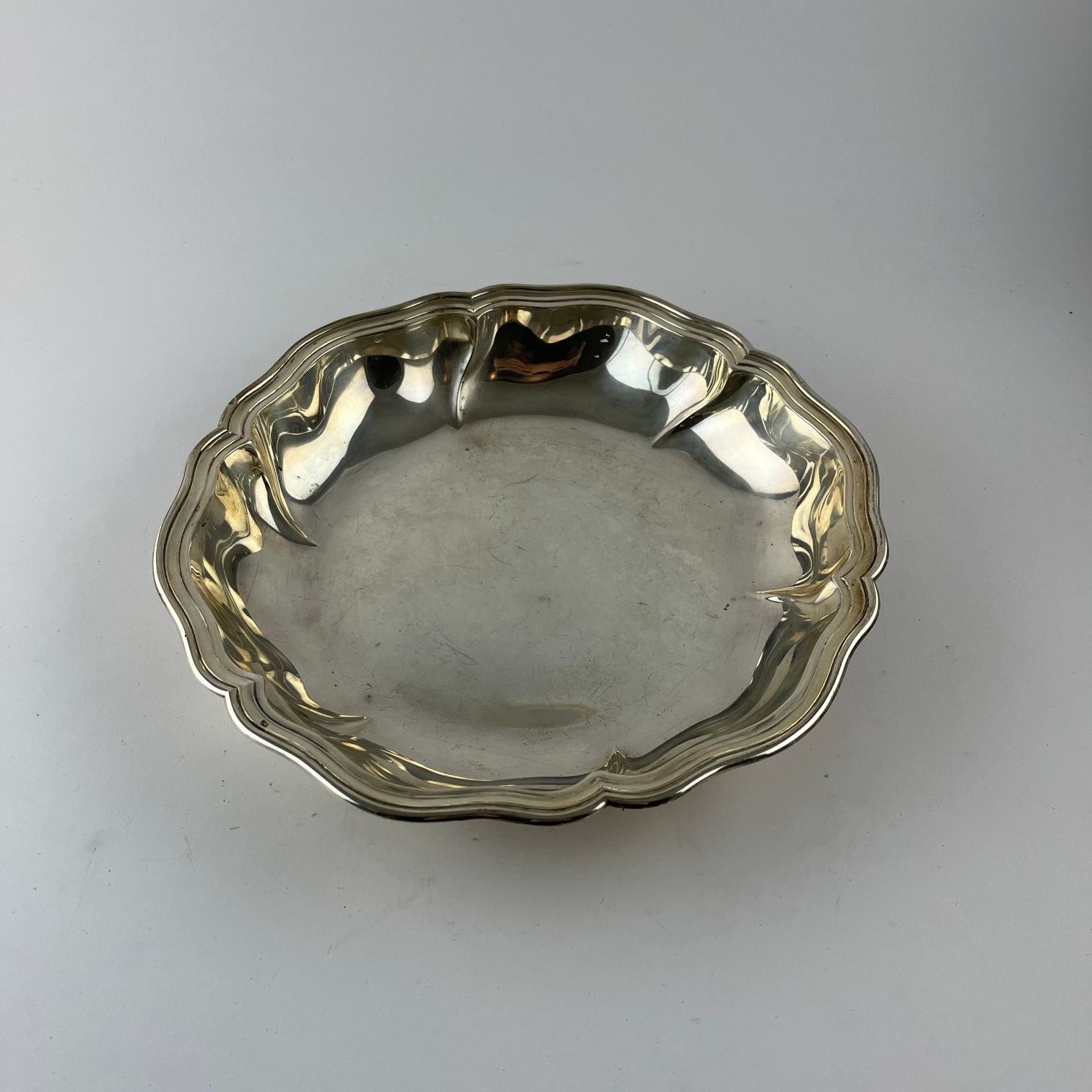 Fuente alemana en plata