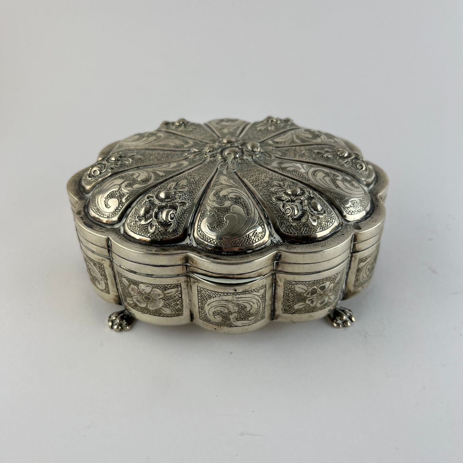 Alhajero alemán en plata