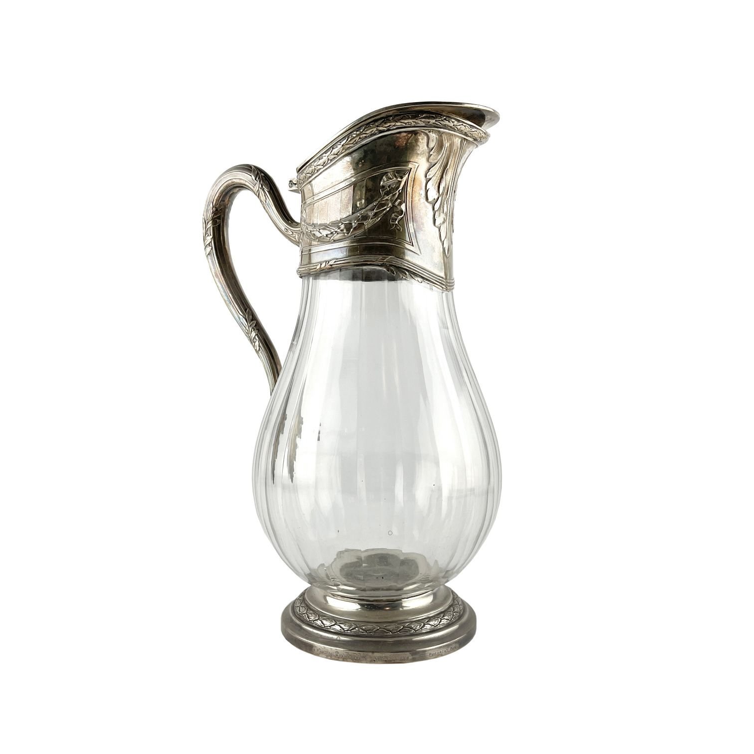 Jarra francesa en cristal