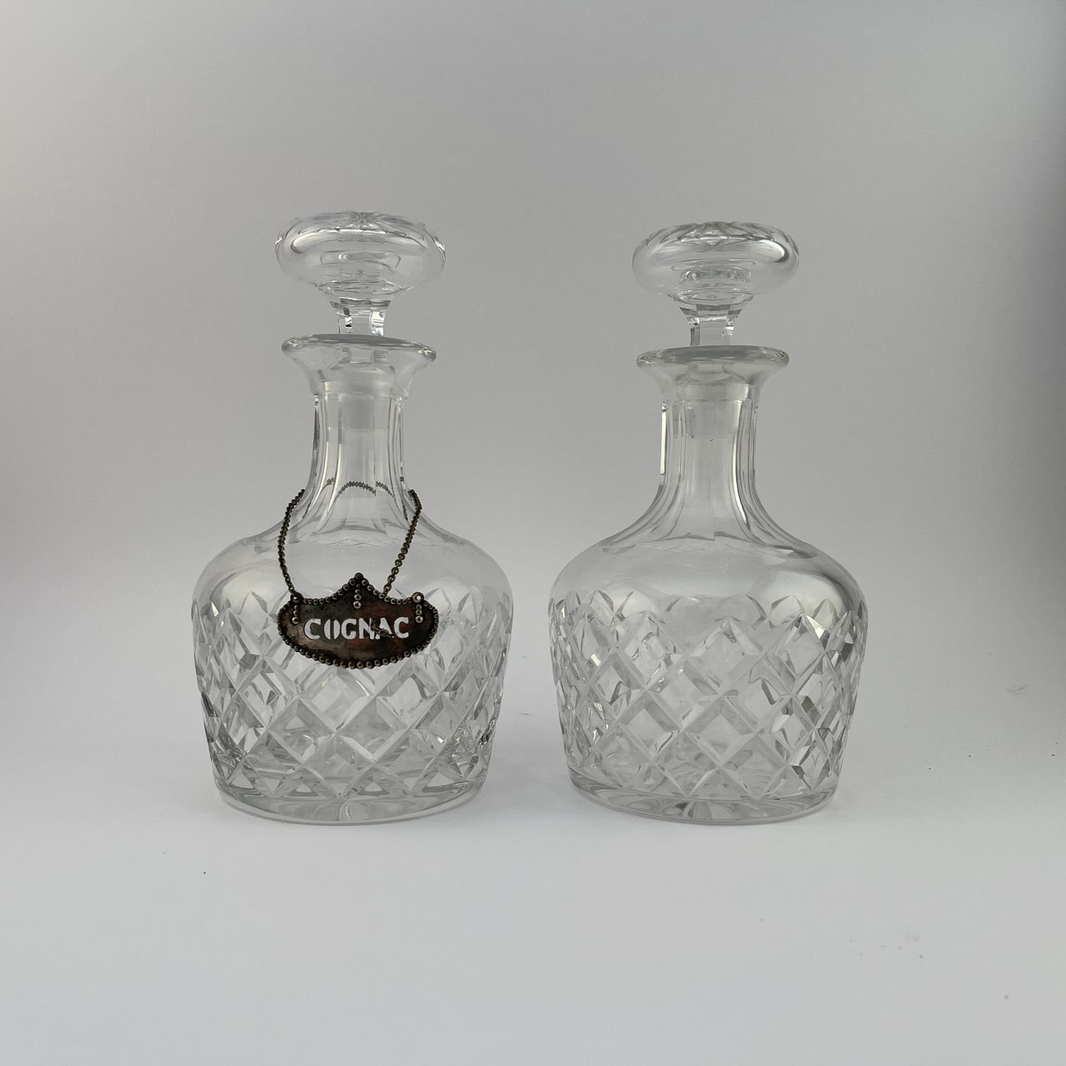 Par de botellones Orrefors