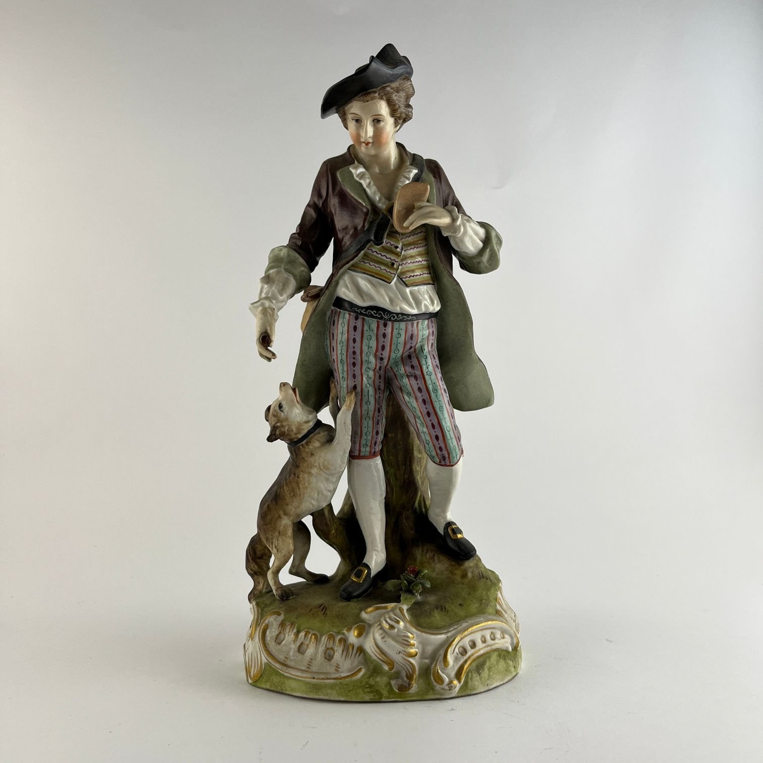 Escultura alemana Voigt Sitzendorf